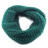 Green Chunky Knitted Snood