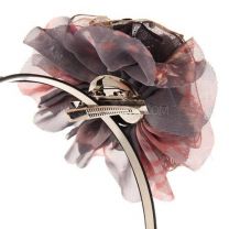 Black Alice Band With Removable Fascinator