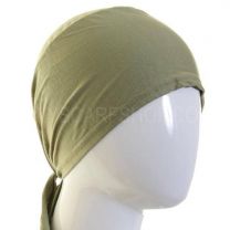 Green Al Amira Tie Back Bonnet