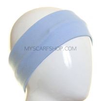 Pale Blue Wide Headband
