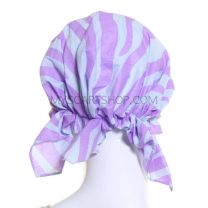 Lilac Zebra Print Headwrap