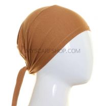 Bronze Al Amira Tie Back Hijab Bonnet