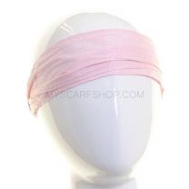 Pink Swirls Wide Headband