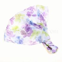 Lilac Floral Headwrap