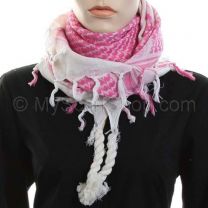 Pink Arab Scarf (Shemagh)