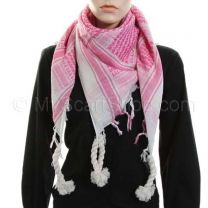 Pink Arab Scarf (Shemagh)