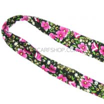 Pink Floral Wire Headband